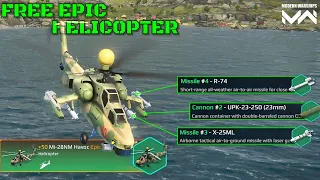 FREE Epic Helicopter | Mi-28NM Havoc Full Review And Test | It's Free But... | Modern Warships