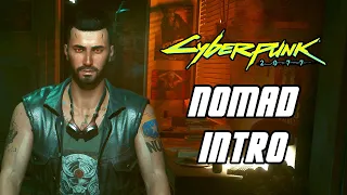Cyberpunk 2077 - Nomad Lifepath Intro 'Male V' (PS5, 4K)
