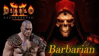 ⛥Diablo 2 Resurrected - Hardcore Barbarian Walkthrough⛥