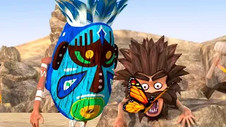 Oko ve Lele 🦖 Kelebek  🦕 Bölüm 28 ⚡ CGI Animasyon kısa filmler ⚡ Türkçe komik çizgi filmler