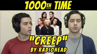 Creep - Radiohead | TWINS REACTION to 1000th time listen!