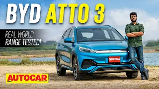 2022 BYD Atto 3 review - Real world range test | Drive | Autocar India