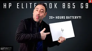 HP EliteBook 865 G9 REVIEW - EPIC BATTERY LIFE!