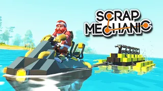 ТЕСТИРУЮ ПОДЛОДКИ и ГИДРОЦИКЛЫ на ВОДЕ в 0.5.0 | SCRAP MECHANIC