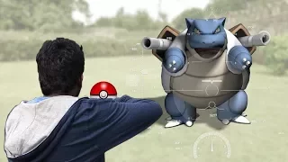 Pokemon GO In REAL LIFE//Blastoise