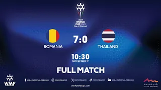 WMF World Cup 2023 I Day 7 I Romania - Thailand I Full match