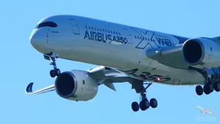 Авиасалон МАКС Airbus А350 Карбоновый гигант. Вот бы так пассажиров покатал.