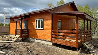 Проект Амстердам 85 м2 (+веранда 20м2)