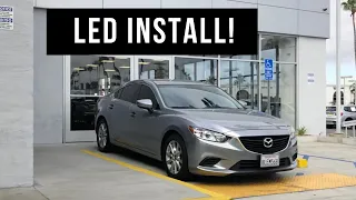 Mazda 6 LED Lighting Install