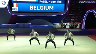 Men's group Belgium - 2019 Acro Europeans, dynamic final