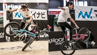 BMXフラットランド　ガールズハイ・女子エリート決勝　マイナビJapanCup