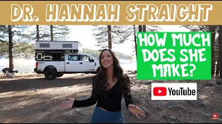 How much does DR. HANNAH STRAIGHT make on YouTube? (Lance 865 Truck Camper, Ford F250, Full-Time)