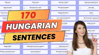 LEARN HUNGARIAN: 170 useful Hungarian sentences