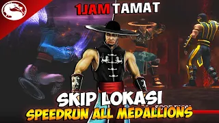 SEMUA TEMPAT YG BISA DI SKIP JIKA KALIAN SPEEDRUN ALL MEDALLIONS !! - MORTAL KOMBAT SHAOLIN MONKS