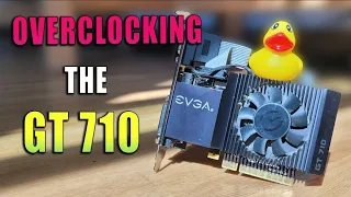 Can Overclocking Save The GT 710? - Gaming With 2GB DDR3 VRAM in 2023