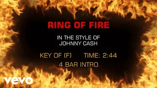 Johnny Cash - Ring Of Fire (Karaoke)