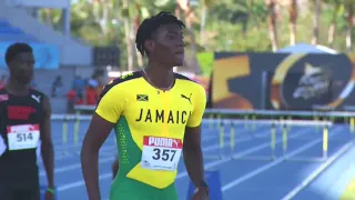 CARIFTA50: 400m Hurdles U-20 Boys Final | SportsMax TV