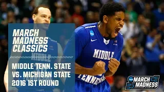 Middle Tennessee State vs. Michigan State: 2016 First Round | FULL GAME
