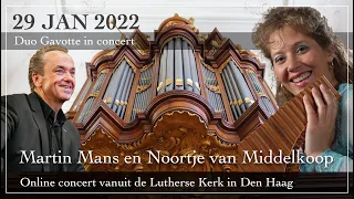 Duo Gavotte in Concert - Martin Mans en Noortje van Middelkoop
