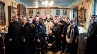 Богослужение в Исправительной колонии №6 / Divine Liturgy in the penal colony №6