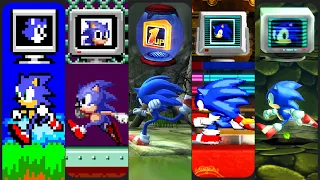 Evolution of Sonic's 1-Up (1991-2022)