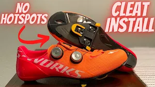 HOW TO INSTALL ROAD BIKE CLEATS FOR MORE POWER! (FIT/HOTSPOT/LOOK/SHIMANO) *NO HOT SPOTS*