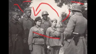 Женщины и девушки РККА в немецком плену 1941 - 45