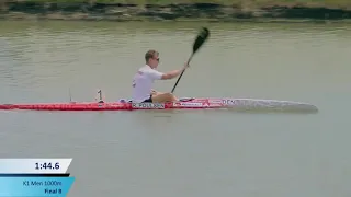 k1 men 1000m final B ICF Canoe-Kayak Sprint World Cup Szeged 2021