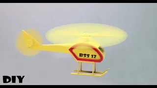 how to make an Awesome Helicopter at home || best DIY Toy