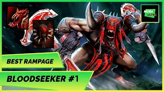 Dota 2 Bloodseeker Rampage 2022 #1