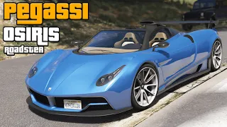 Pegassi Osiris Roadster (Pagani Huayra Roadster) | GTA V Lore Friendly Car Mods | PC