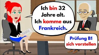 Learn German | Examination B1 Introducing yourself 2023 ( Telc & DTZ & ÖSD )