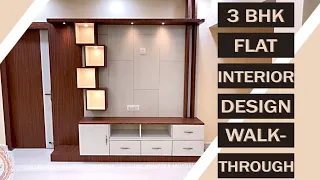 FULL 3BHK INTERIOR WALKTHROUGH |HOME TOUR|