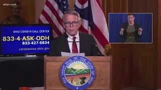 Cases of COVID-19 continue to increase in Ohio as Governor DeWine holds weekly press conference