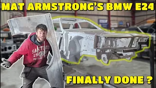 Finally Complete!? Restoring Mat Armstrong's Classic BMW E24 - Tackling The Rusty Wings