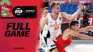 Netherlands 🇳🇱 vs China 🇨🇳 | Men | Full Game | FIBA 3x3 U23 World Cup 2023