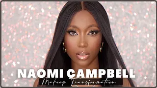 Naomi Campbell Makeup Transformation 🔥 😳 🔥| Flawless BLACK SuperModel TRANSFORMATION #makeuptutorial