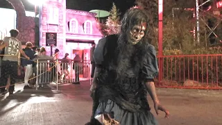 Six Flags Fright Fest Opening Night 2021 Magic Mountain -  In The Houses / All The Mazes & Scaremony