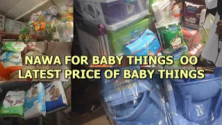 EDO: LATEST PRICE OF BABY THINGS FOR BENIN CITY