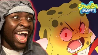 I WOULD DEFINITELY WATCH THIS!!!! | SpongeBob Anime ALL Opening and Endings REACTION!!!!!