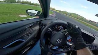 2021 Hyundai i20 N | POV test drive at racing circuit