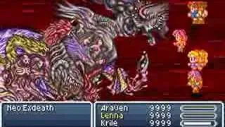 Final Fantasy 5 Advance (GBA) Final Battle