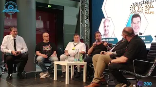 Hall of Vape 2023 - Das Bühnenprogramm - Samstag - Steuer, Schwarzmarkt, Disposables