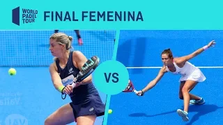 Resumen Salazar/Sánchez VS Marrero/Ortega Final Femenina Valladolid Master2019