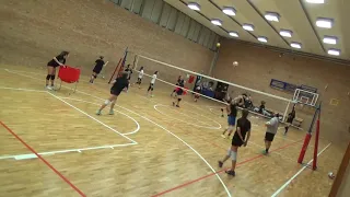 Allenamento Battuta e Ricezione U14 Rizzi Volley Udine - Serve Receive Practice and Drills