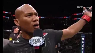 Fight Night Charlotte: Jacare Souza Octagon Interview