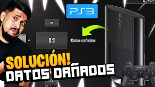 🚀SOLUCIÓN | Datos dañados PS3 | FACIL Y RAPIDO | CUALQUIER CONSOLA✅