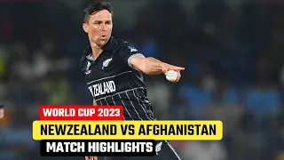 New Zealand vs Afghanistan World Cup 2023 Match Highlights | NZ vs Afg Match Highlights 2023