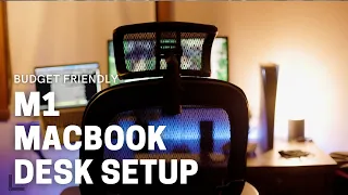 The BEST AFFORDABLE M1 MacBook Air/Pro Desk Setup