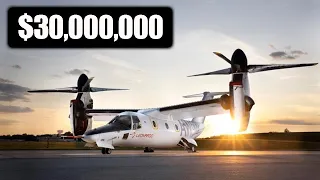 This is a $30,000,000 Dollar Tilt Rotor Helicopter | The Leonardo AW609